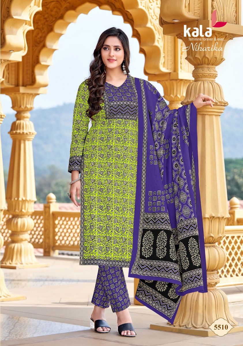 Kala Niharika Vol 1 Printed Cotton Dress Material Catalog
